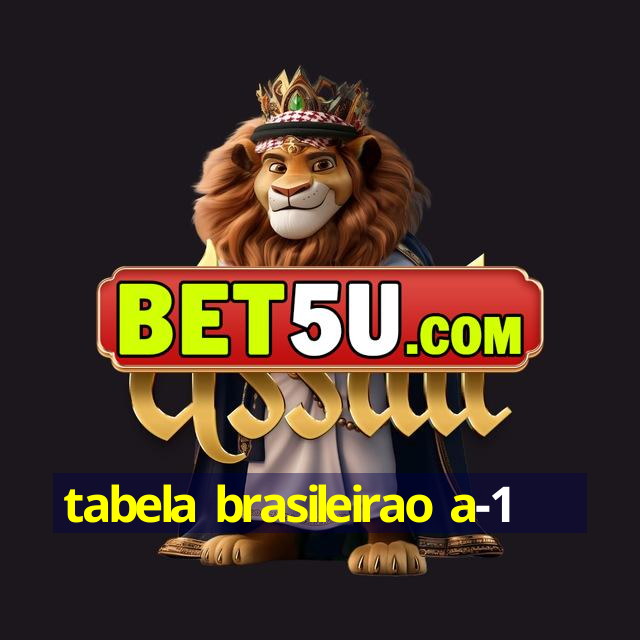 tabela brasileirao a